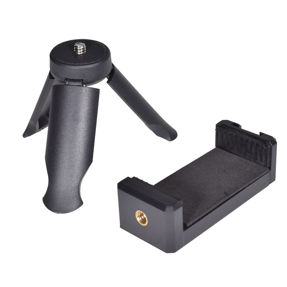 三脚ホルダー（スマホ・タブレット対応・1/4インチネジ対応・動画撮影・ブラック） DG-CAM25 | 激安通販のイーサプライ 互換性がありますカメラと携帯電話に対応、79インチアルミ三脚スタンド、キャリーバッグと携帯電話ホルダー付き、プロのサポート