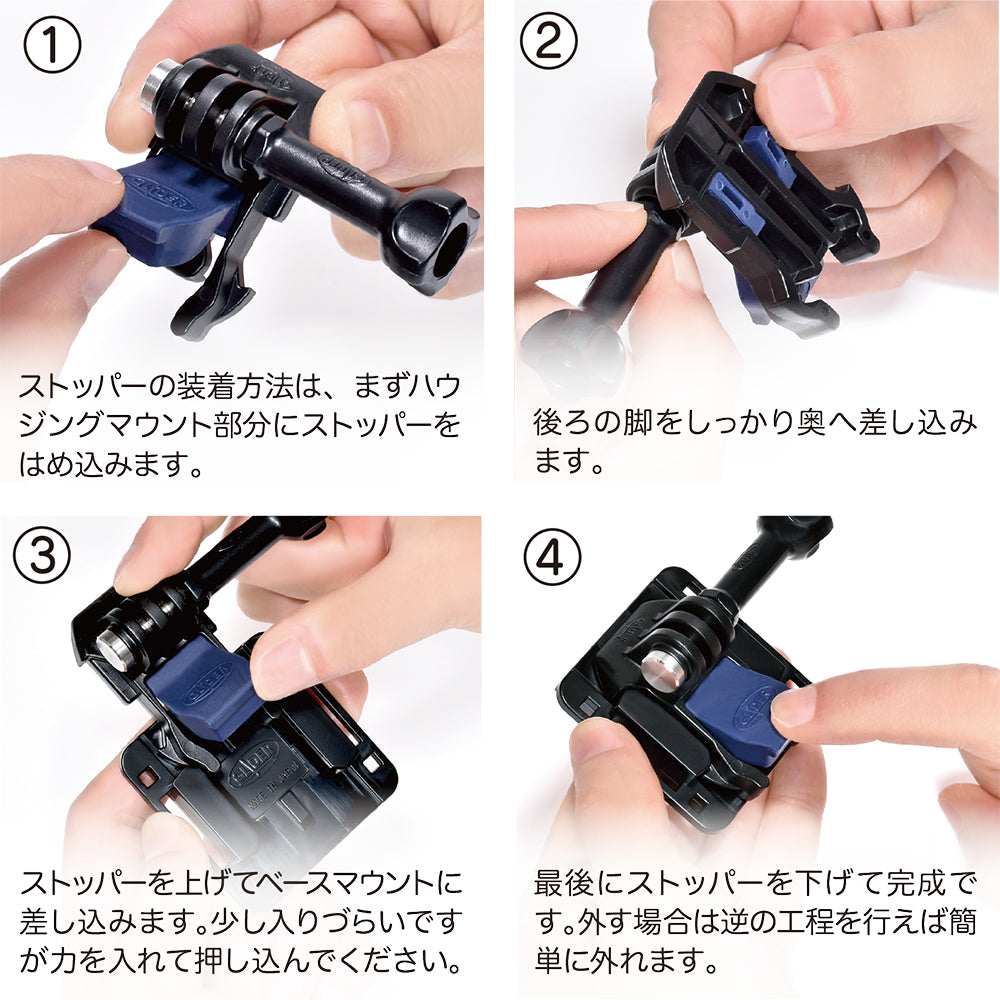 R31W396LB GRK3 サスマウントセット ライトブルー 日本製 フラット面用 ユニバーサルマウントセット GLD6823MJ266