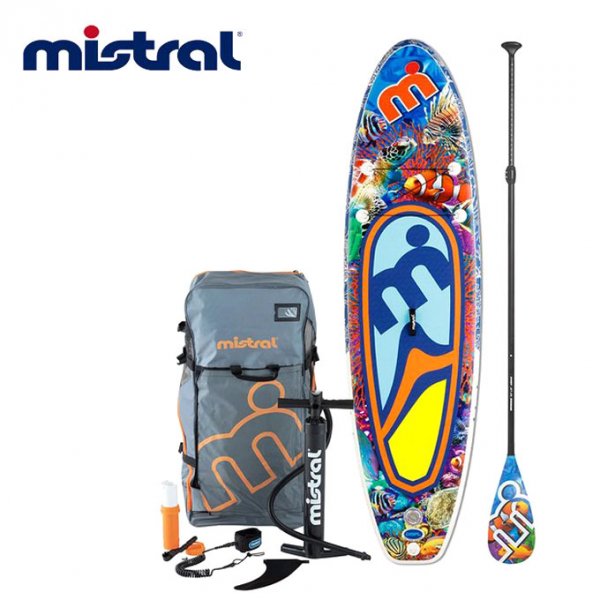 ミストラル mistral SUP サップ CORAL (コーラル) 10'5 パドル・リーシュセット - GLIDER-SPORTS